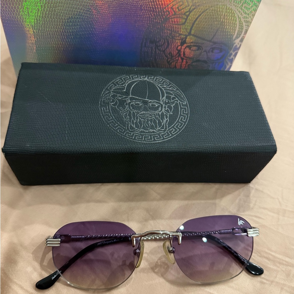 DETROIT PLAYER RIMLESS DRILL MOUNT 24KT WHITE GOLD Unisex